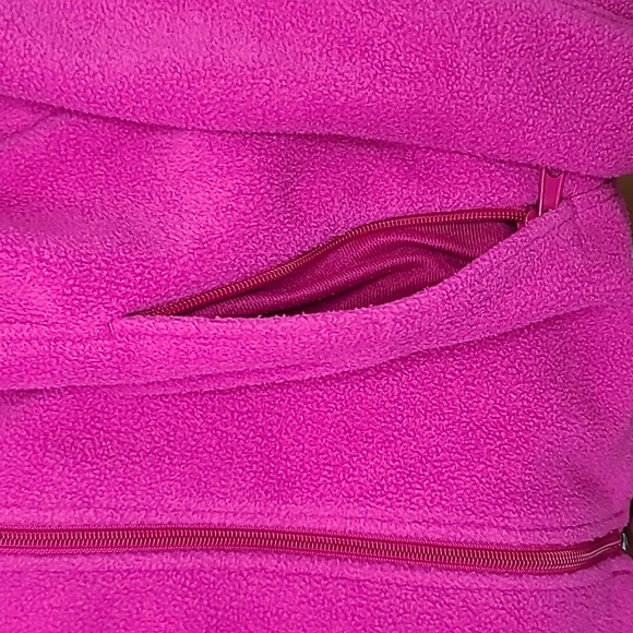 Columbia June Lake Fleece Long Sleeve Outdoor/Activewear Jacket in Fuchsia - Picture 11 of 17